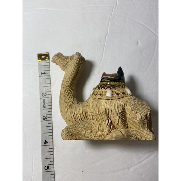 Uruguay Sleepy Camel Figurine Artesania Rinconada Art Pottery Animal Sculpture - Picture 4 of 10